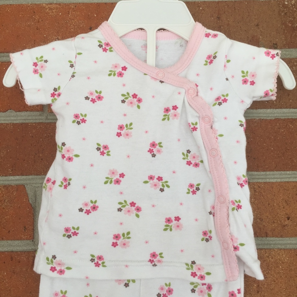 Carters Two Piece Baby Girl Pajama